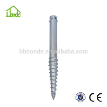 Hot dipped galvanized steel Q235 for Fene Ground Screw